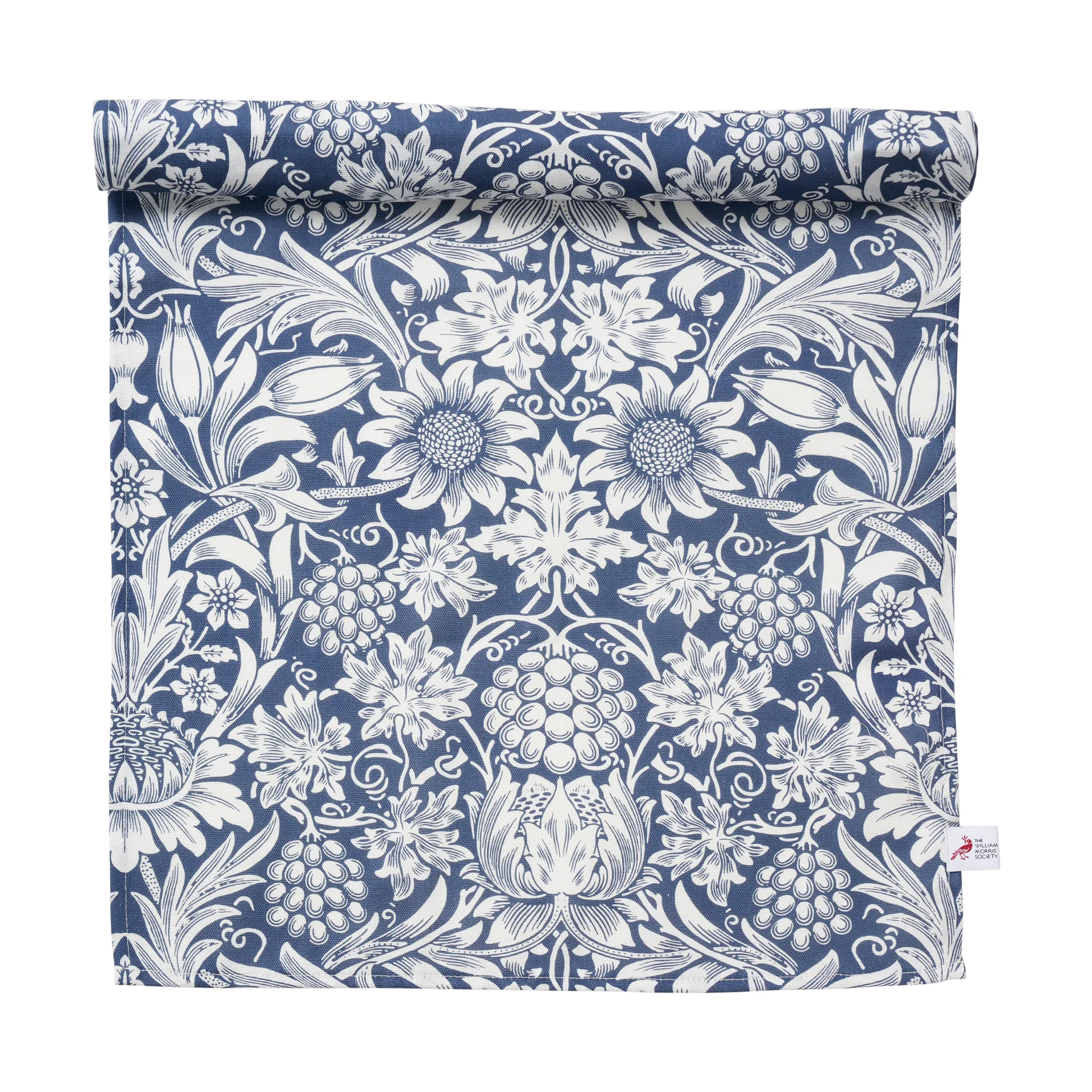 Sunflower kaitaliina 45 x 150 cm, Dark denim Klippan Yllefabrik