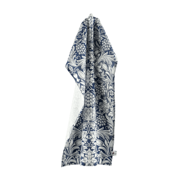 Sunflower keittiöpyyhe 46 x 70 cm - Dark denim - Klippan Yllefabrik