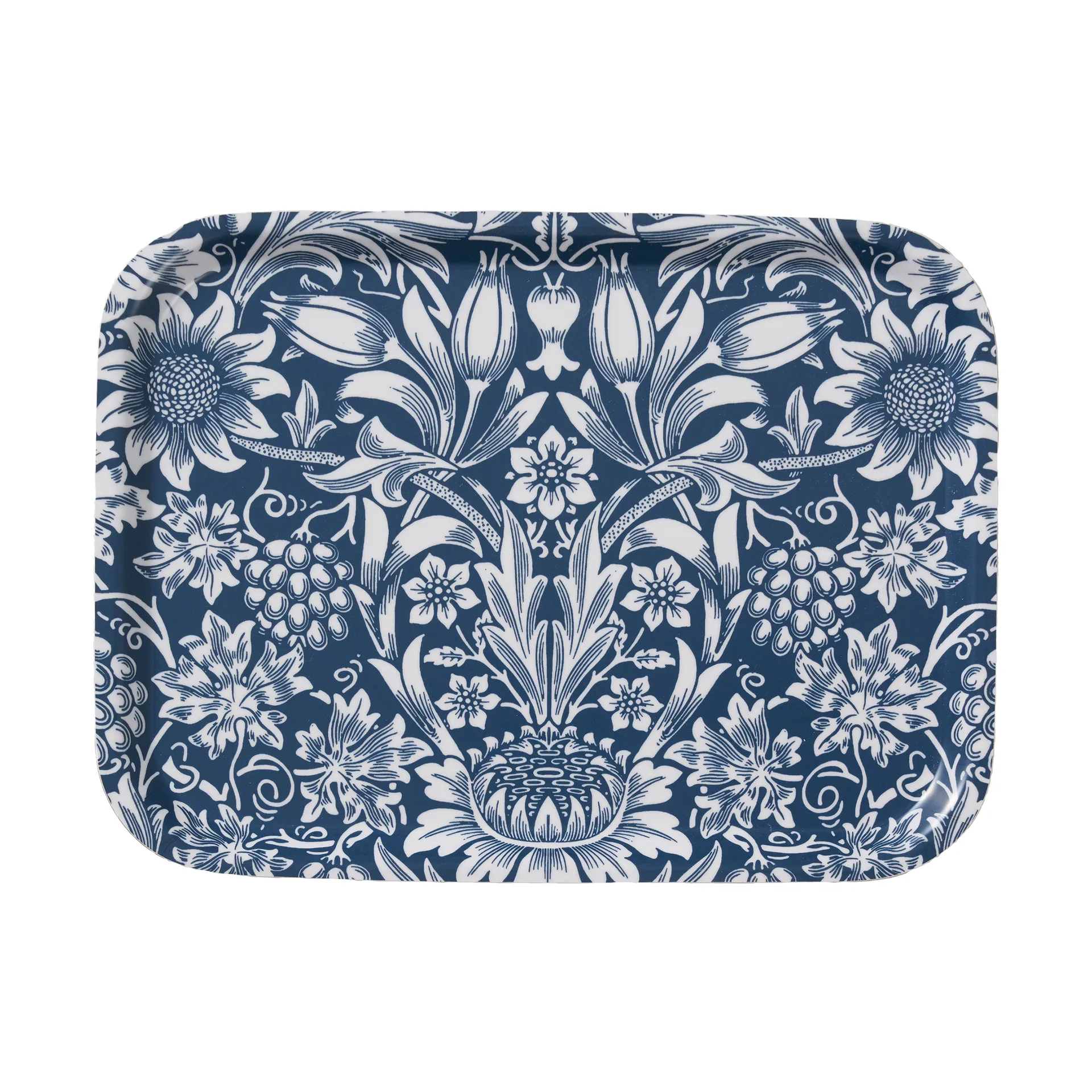 Sunflower tarjotin 20 x 27 cm, Dark denim Klippan Yllefabrik