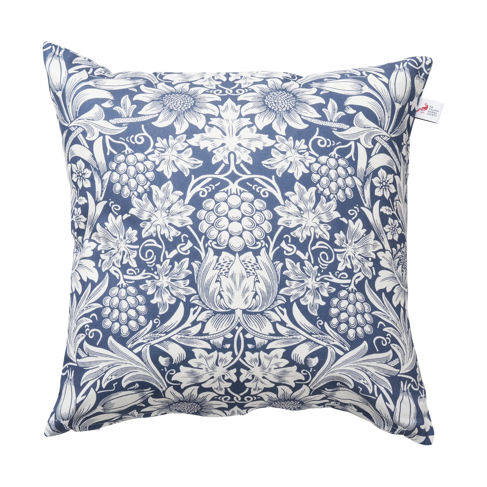 Sunflower tyynynpäällinen 45 x 45 cm, Dark denim Klippan Yllefabrik