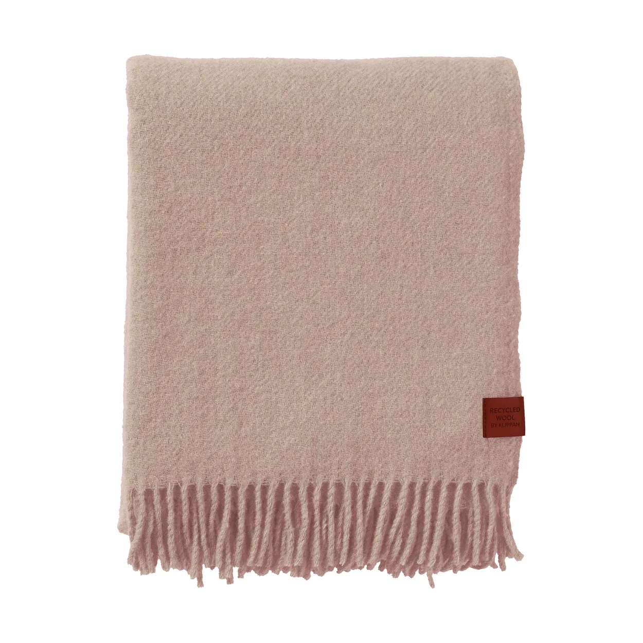 Klippan Yllefabrik True villapeitto 130x200 cm Kermainen