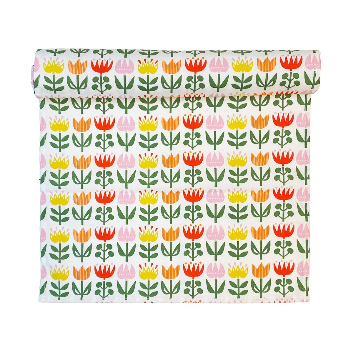 Klippan Yllefabrik Tulip kaitaliina 45x150 cm Multi