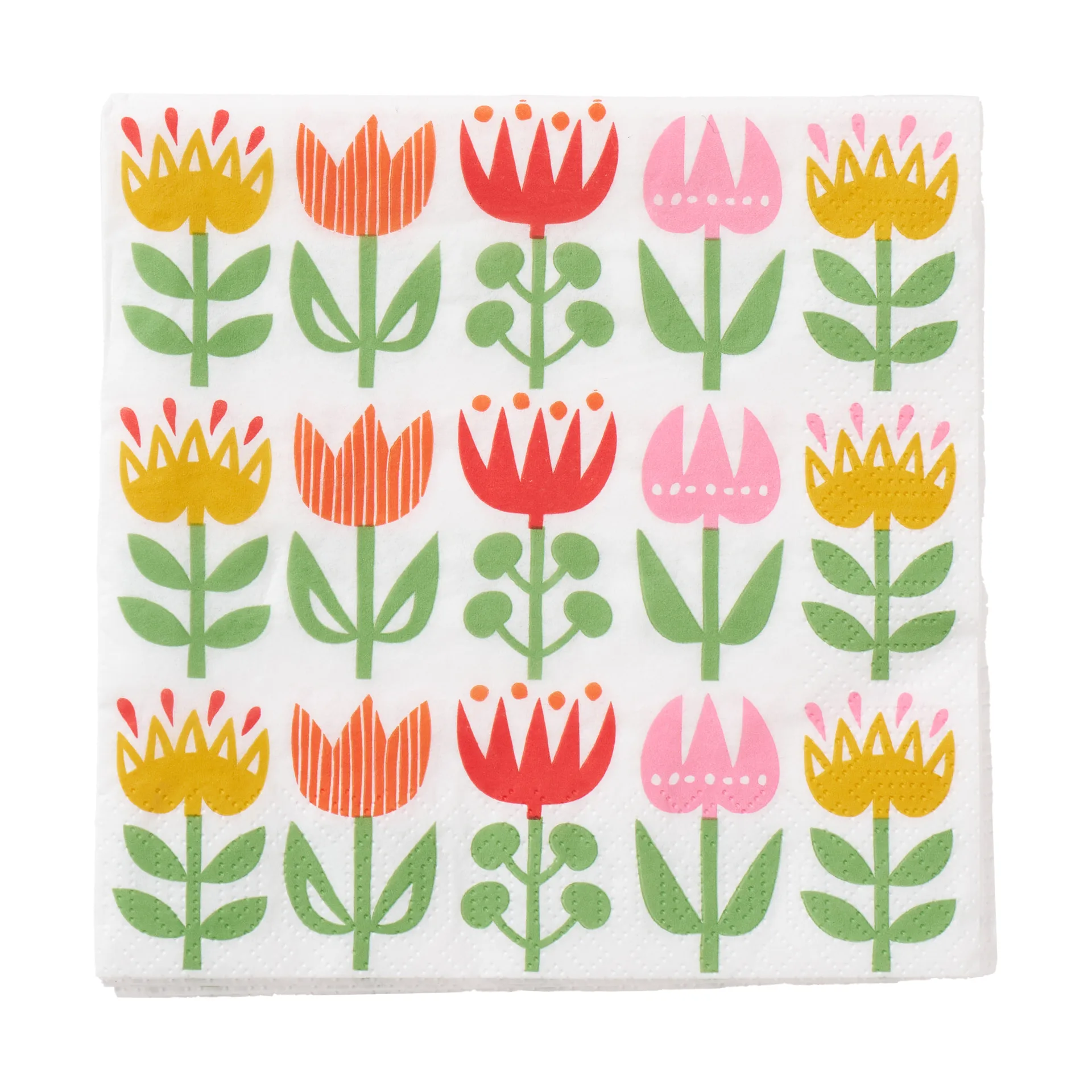 Tulip lautasliina 33x33 cm 20 kpl, Multi Klippan Yllefabrik