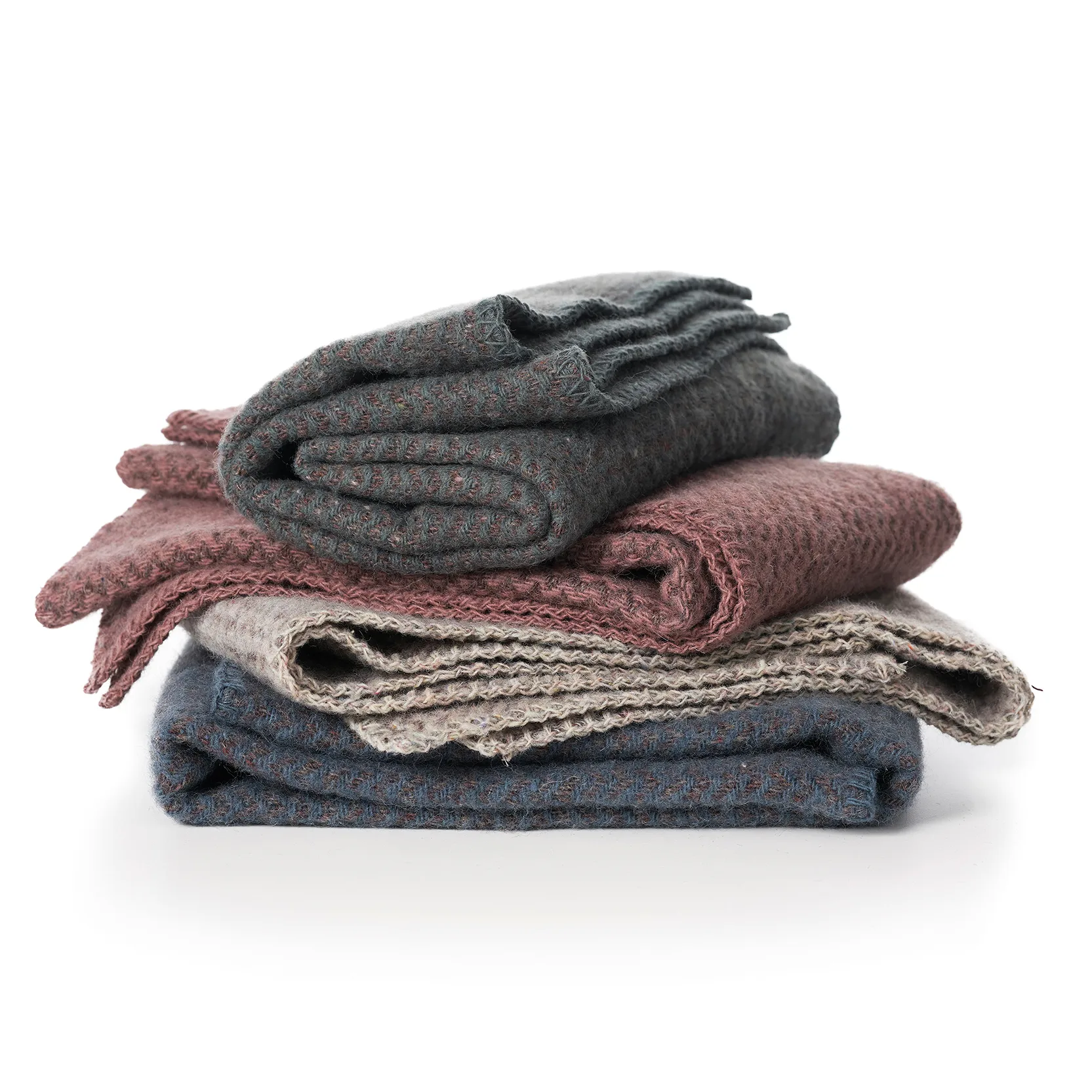 Wave Baby lasten huopa, Luonnonruskea Klippan Yllefabrik