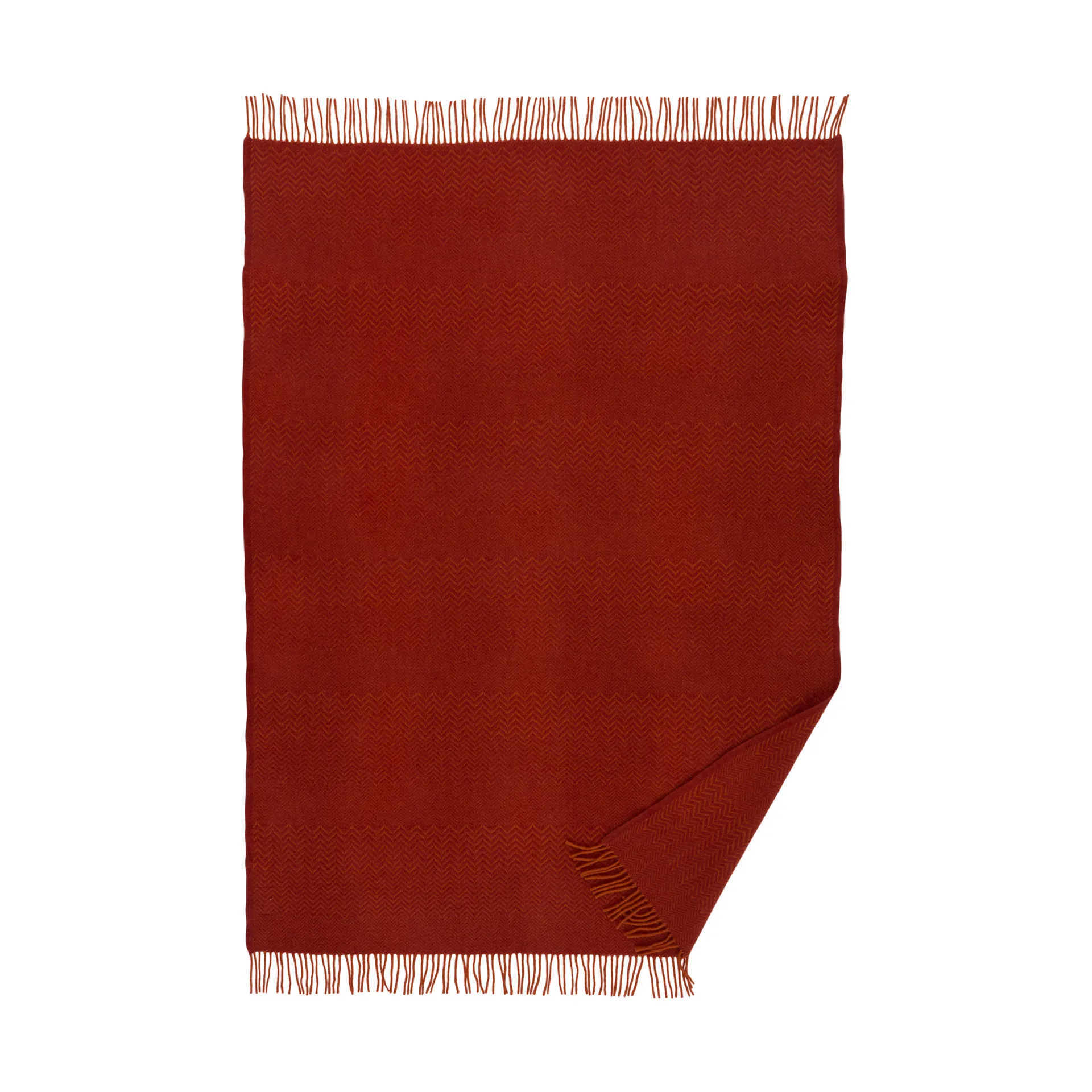 Zigzag villapeitto 130x200 cm, Rubii Klippan Yllefabrik