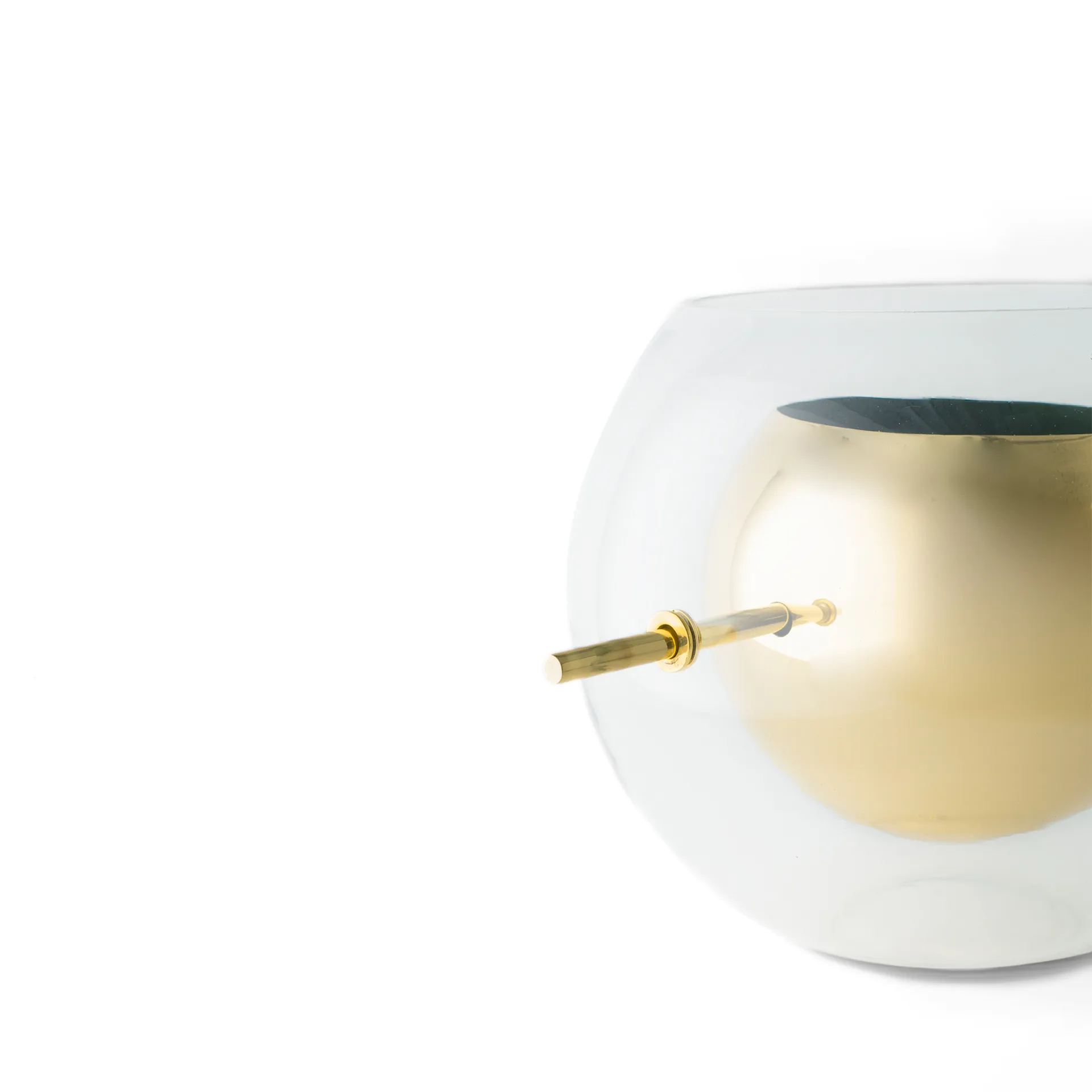 Alba pyöreä maljakko, Messinki KLONG