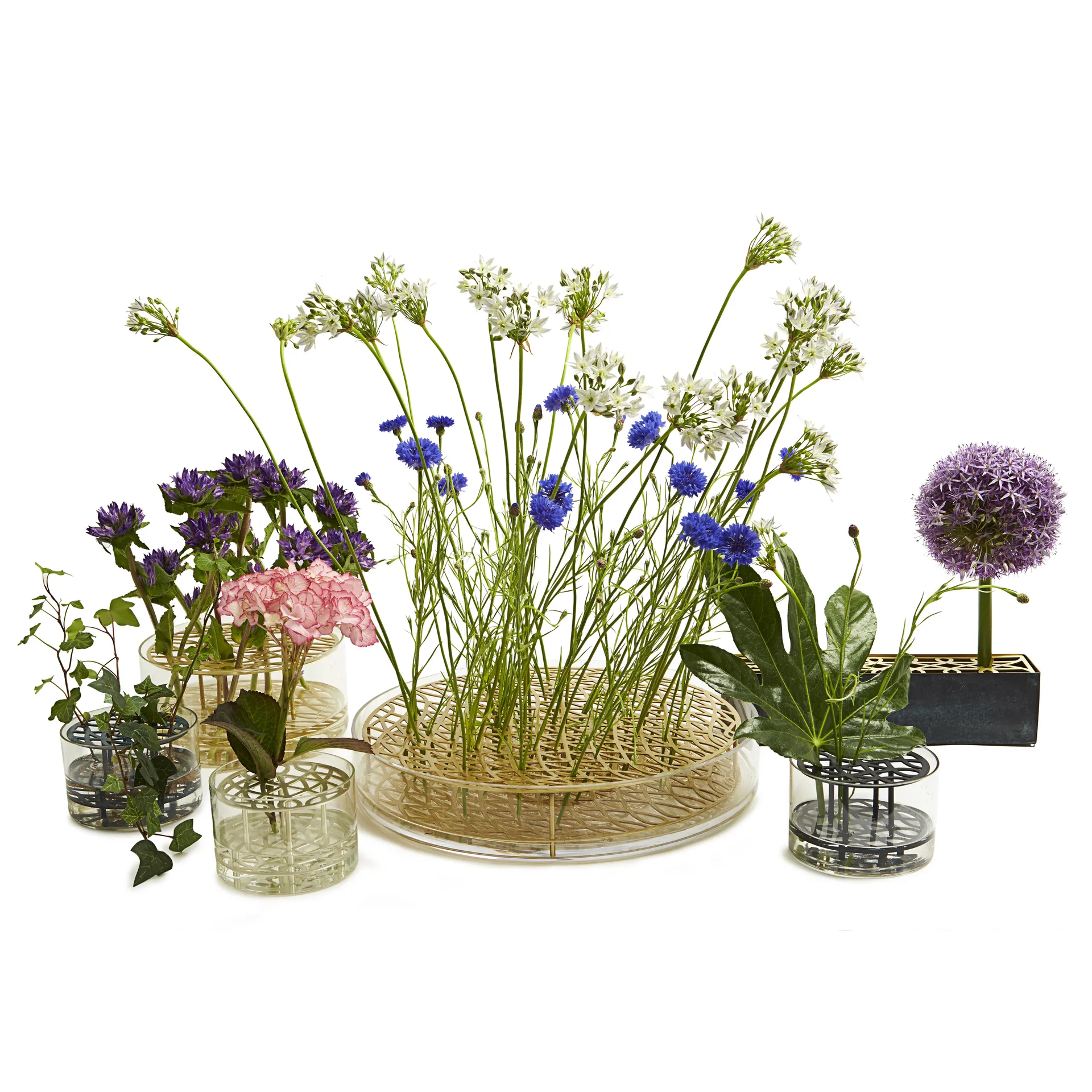 Äng maljakko, mega, messinki KLONG