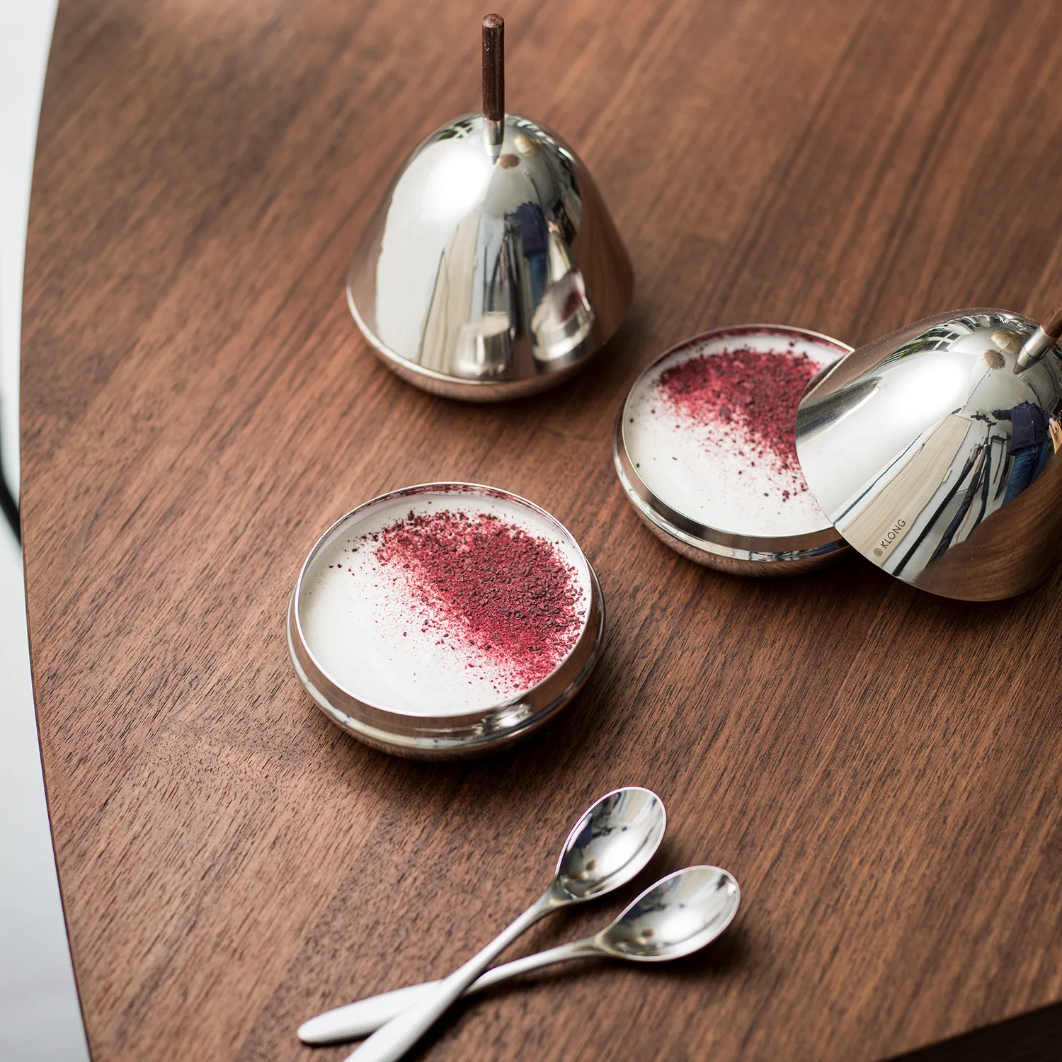 Gömma säilytysrasia small 12 cm, Steel KLONG