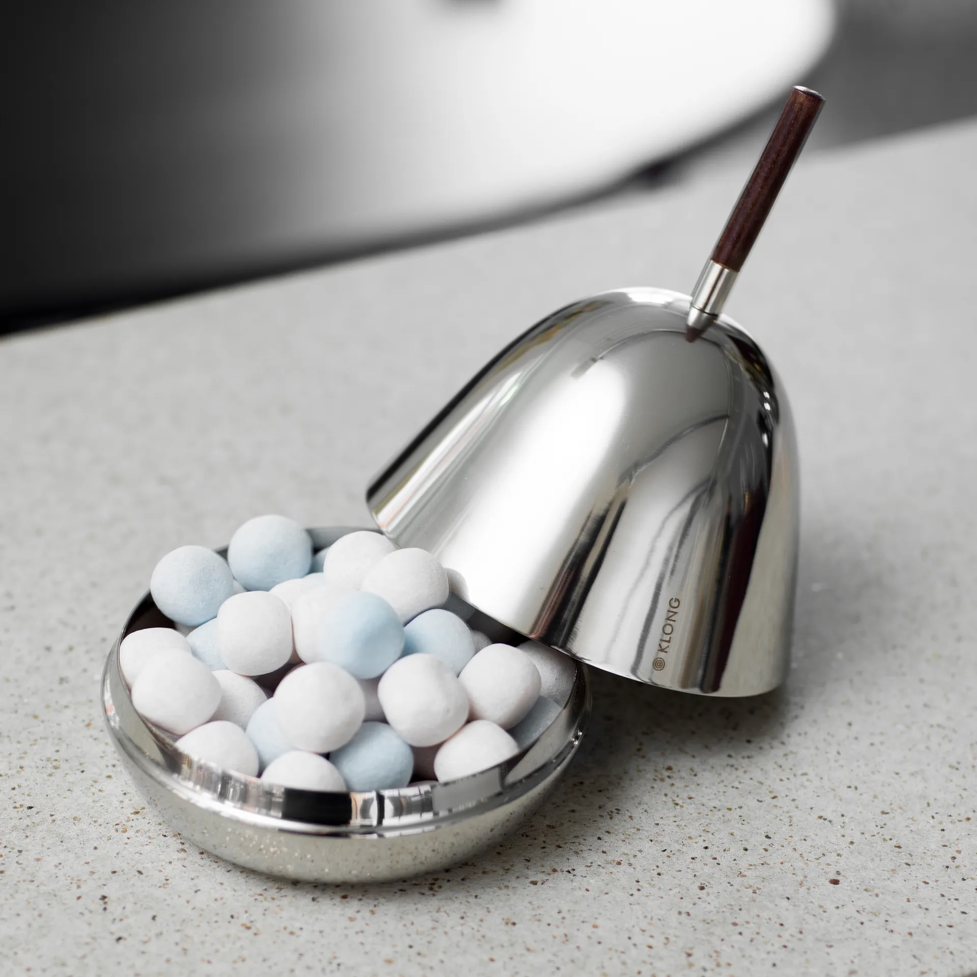 Gömma säilytysrasia small 12 cm, Steel KLONG