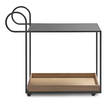 Julius tarjoiluvaunu - harmaa - KLONG