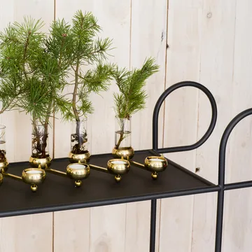 Julius tarjoiluvaunu - harmaa - KLONG