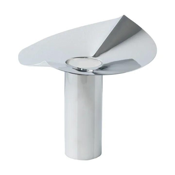 Löv maljakko-kynttilänpidike - Ruostumaton teräs, 22.5 cm - KLONG