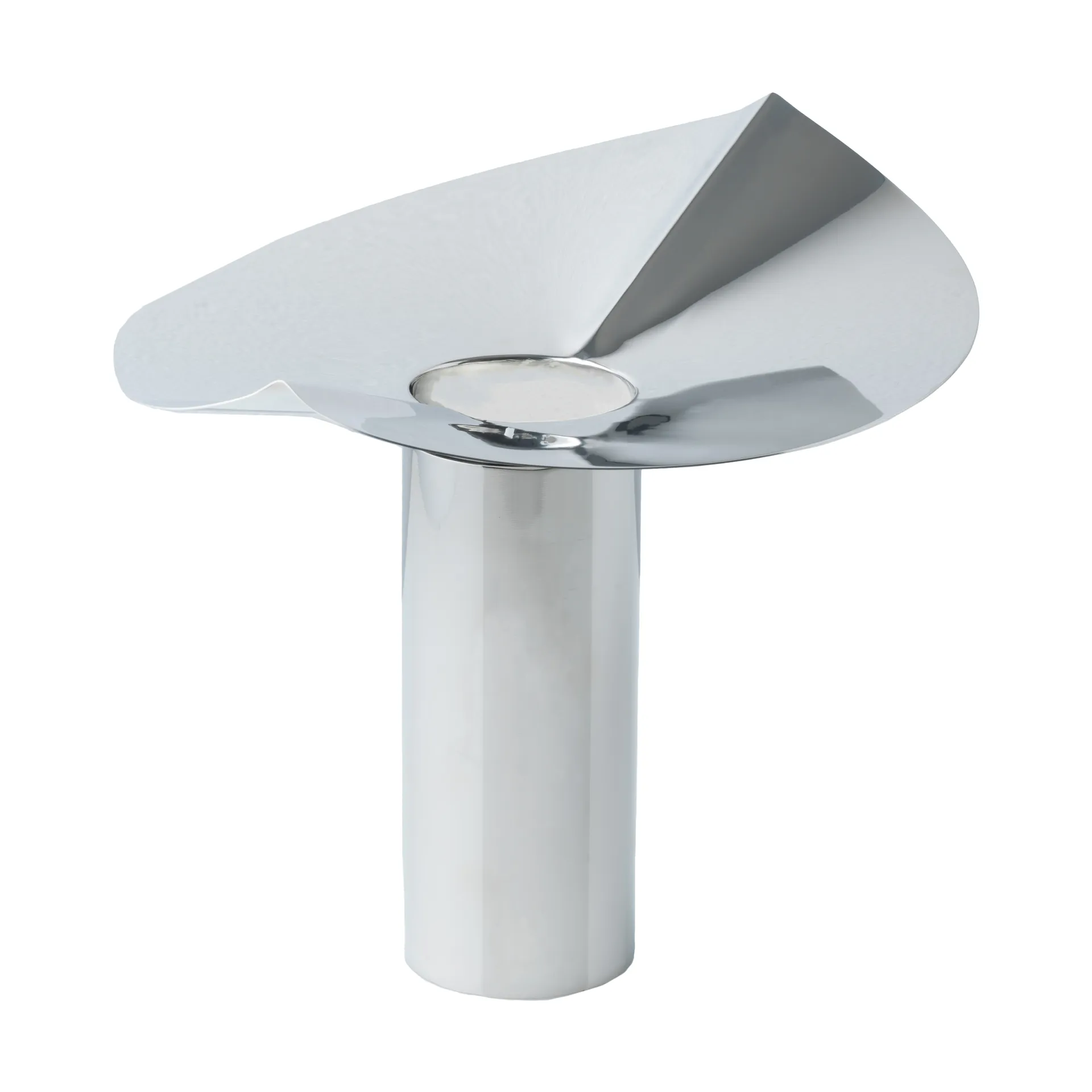 Löv maljakko-kynttilänpidike, Ruostumaton teräs KLONG