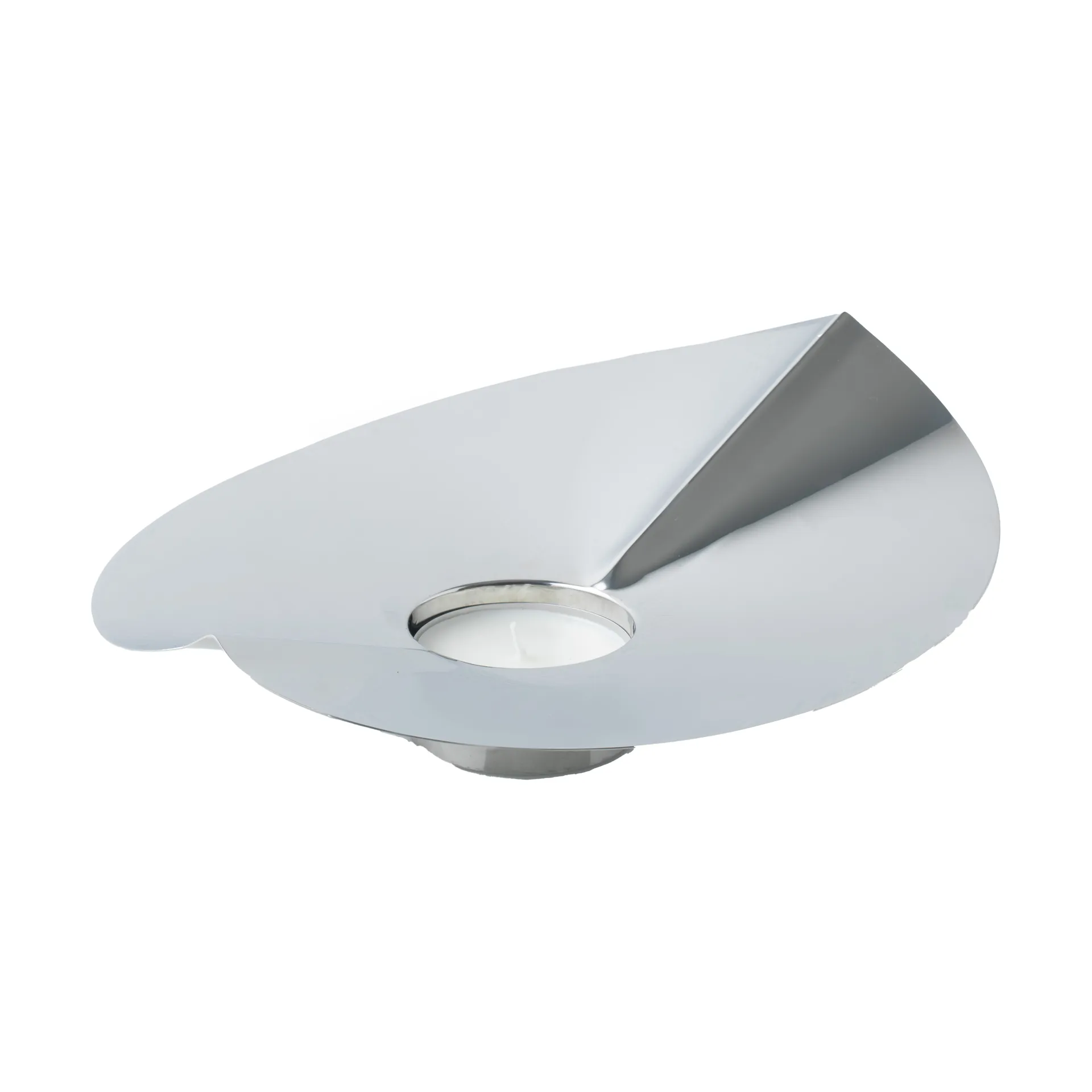 Löv maljakko-kynttilänpidike, Ruostumaton teräs KLONG