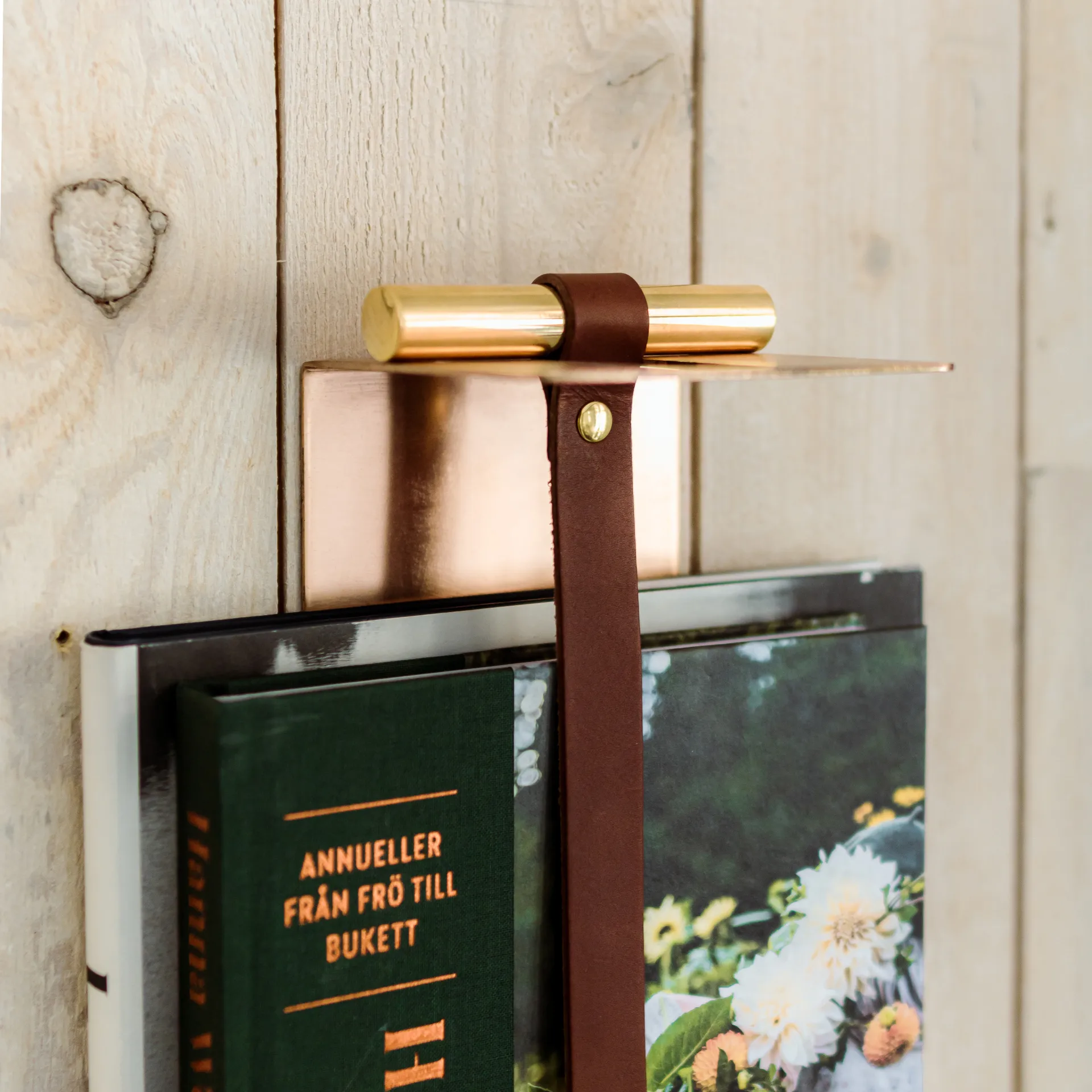 Strapp seinähylly 10x33 cm, Kupari KLONG