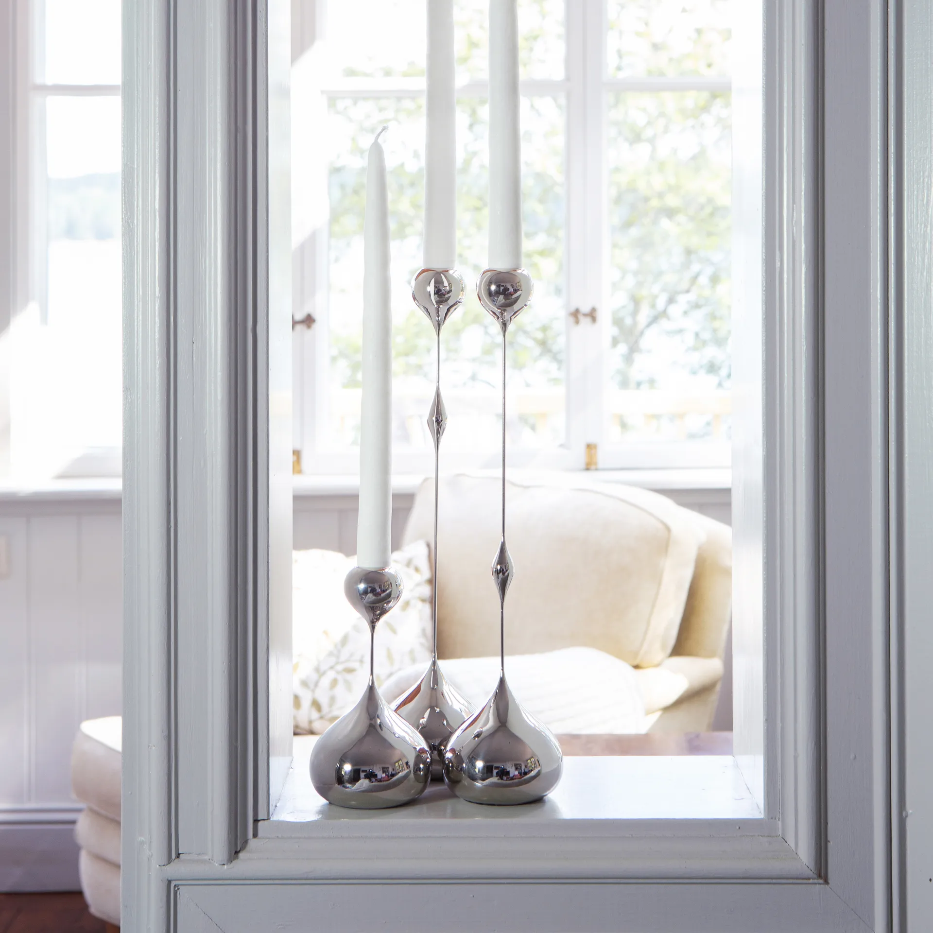 Tender matala kynttilänjalka, Nikkeli KLONG