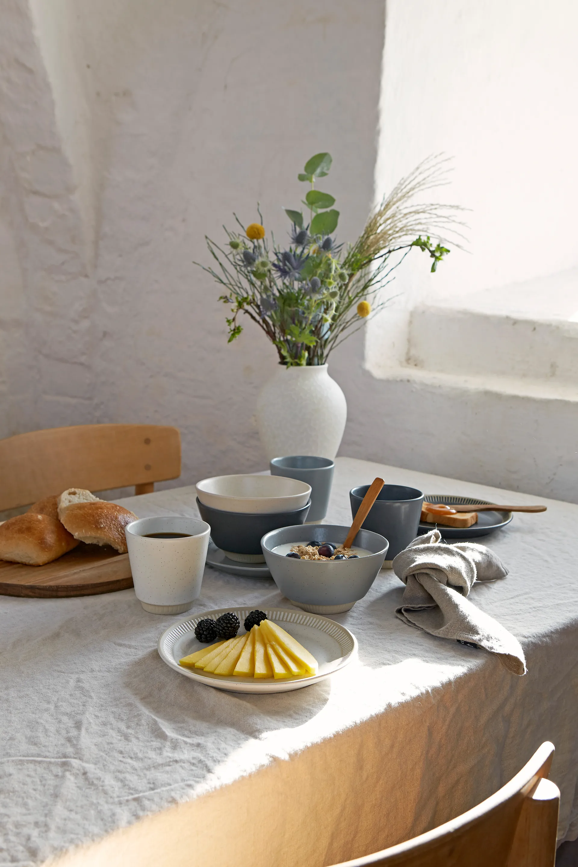 Colore lautanen Ø 19 cm, Hiekka Knabstrup Keramik