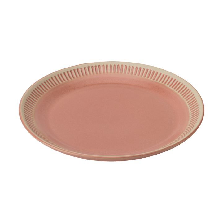 Colorit lautaset Ø22 cm - Coral - Knabstrup Keramik