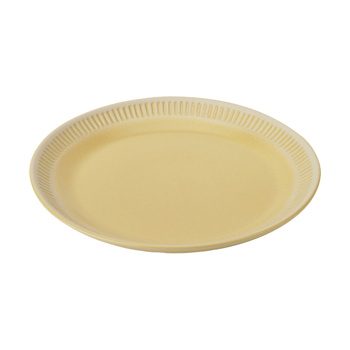 Colorit lautaset Ø22 cm - Yellow - Knabstrup Keramik