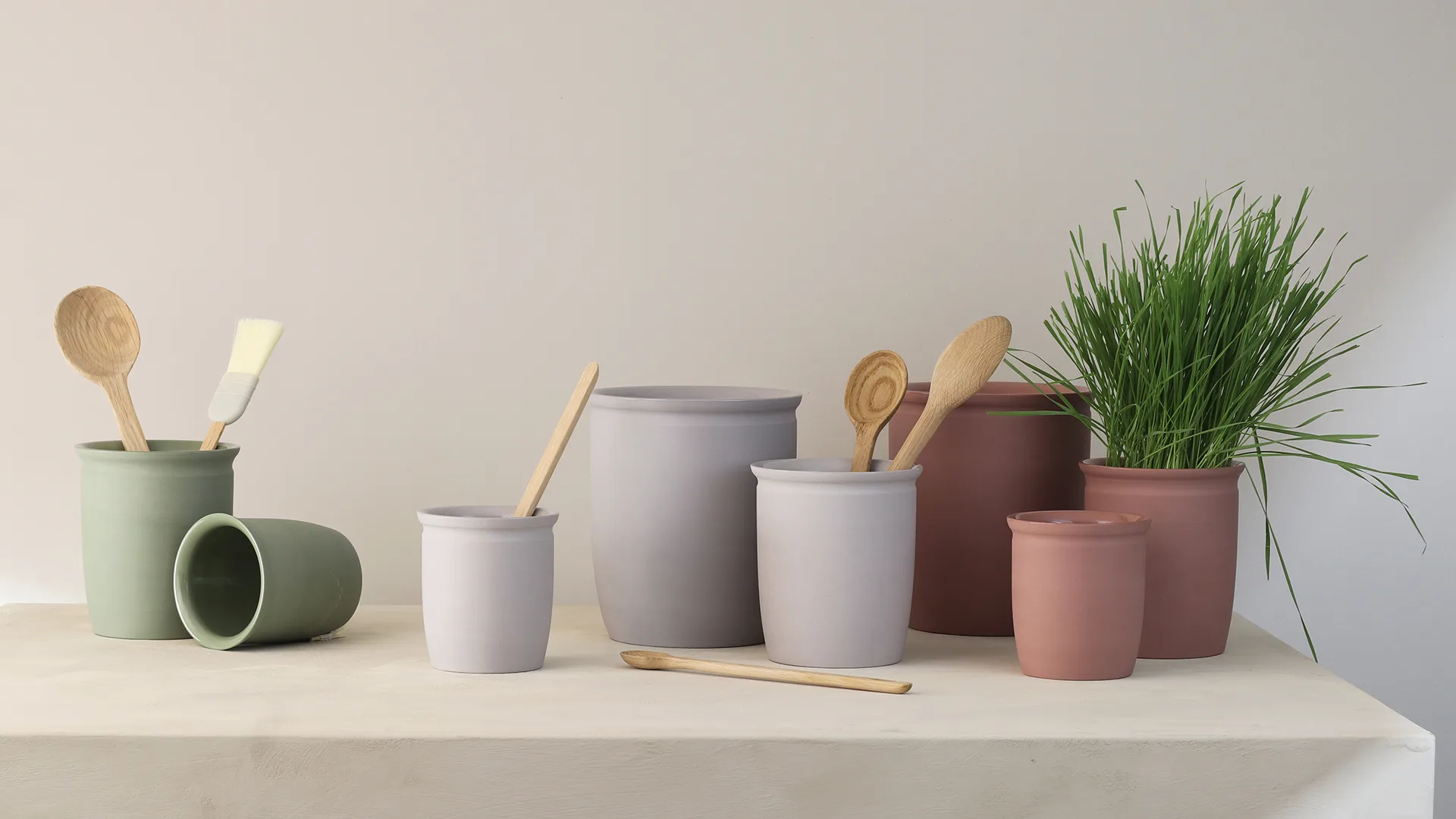 Knabstrup hillopurkki, Dark rose, 0,5 l Knabstrup Keramik