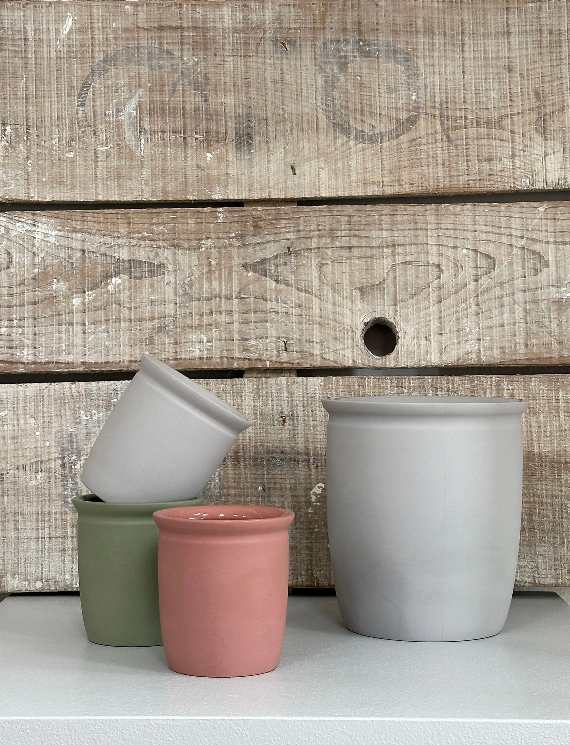 Knabstrup hillopurkki, Harmaa, 0,5 l Knabstrup Keramik