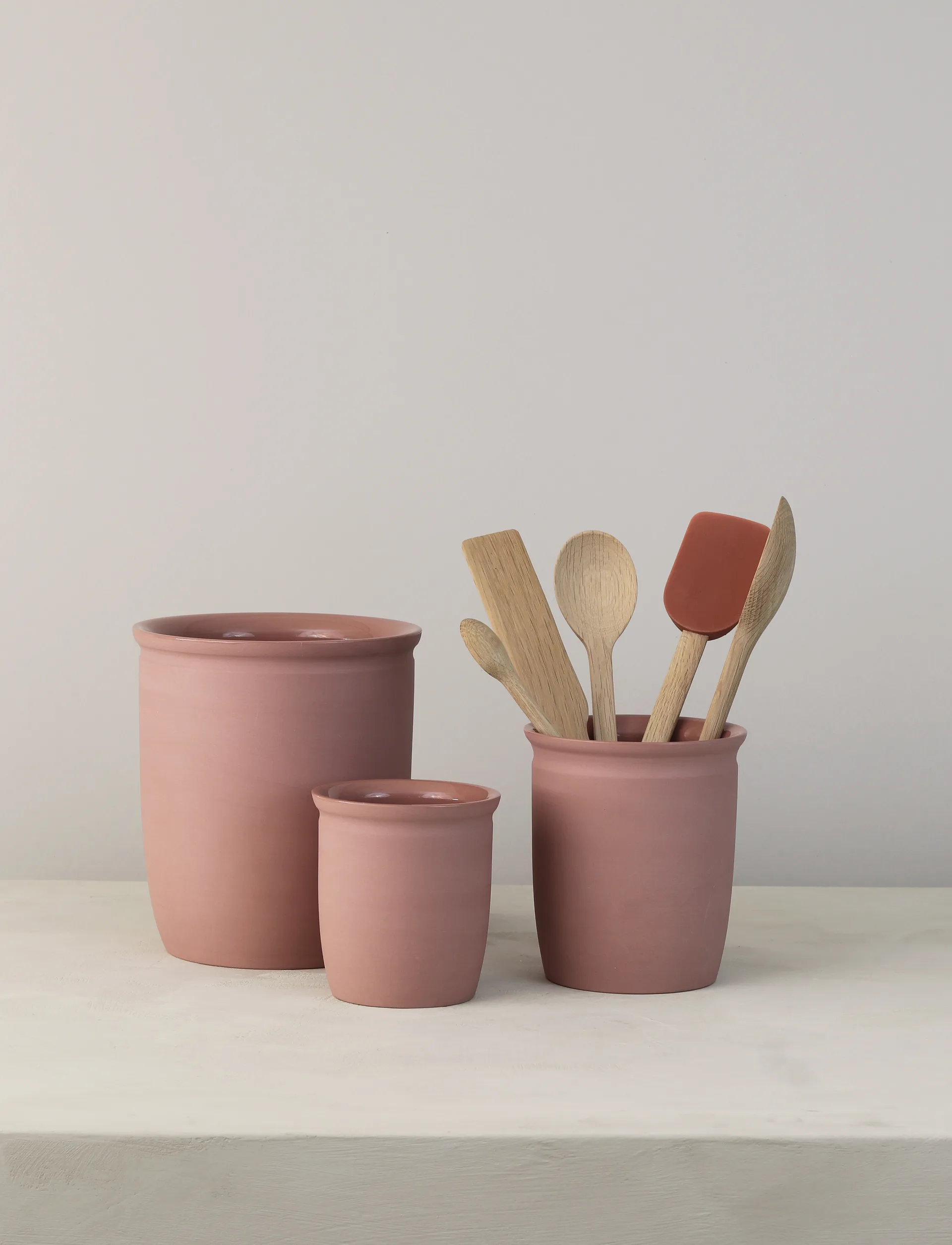 Knabstrup hillopurkki, Tumma ruusu, 2 l Knabstrup Keramik