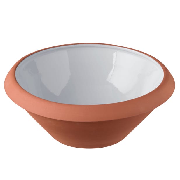 Knabstrup-kulho 2 l - vaaleanharmaa - Knabstrup Keramik