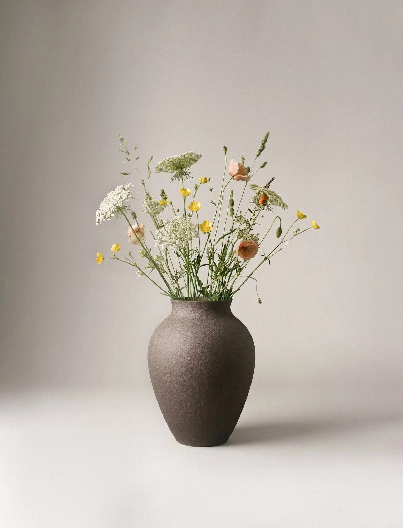 Knabstrup maljakko 27 cm, Kuori Knabstrup Keramik