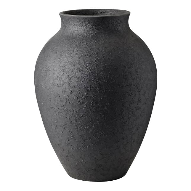 Knabstrup maljakko 27 cm - Musta - Knabstrup Keramik