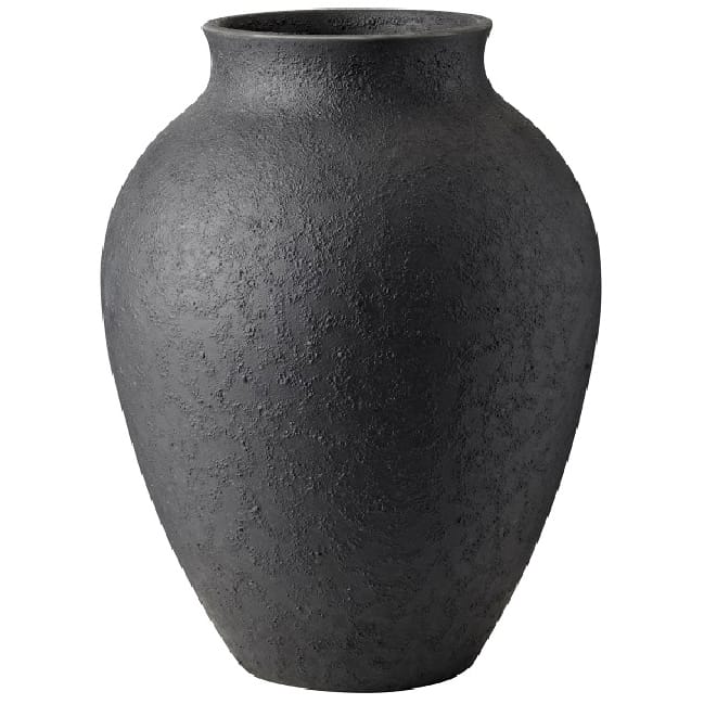 Knabstrup maljakko 35 cm - Musta - Knabstrup Keramik