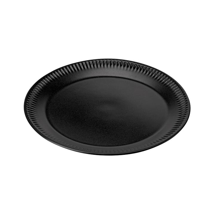 Knabstrup ruokalautanen musta - 19 cm - Knabstrup Keramik