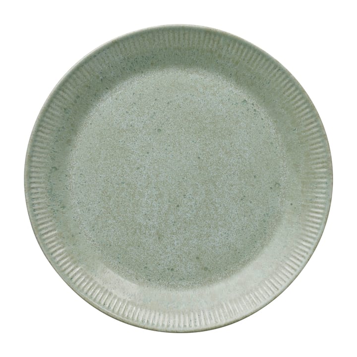 Knabstrup-ruokalautanen, oliivinvihreä - 27 cm - Knabstrup Keramik