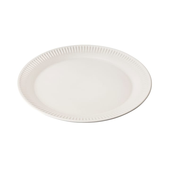 Knabstrup ruokalautanen valkoinen - 19 cm - Knabstrup Keramik