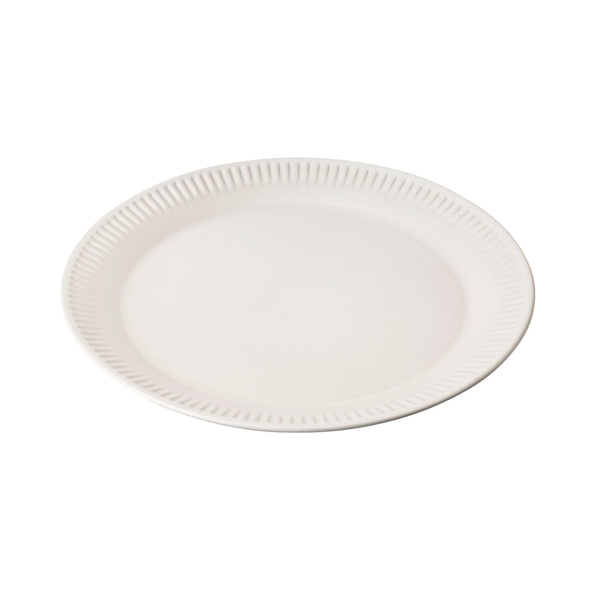 Knabstrup Keramik Knabstrup ruokalautanen valkoinen 19 cm
