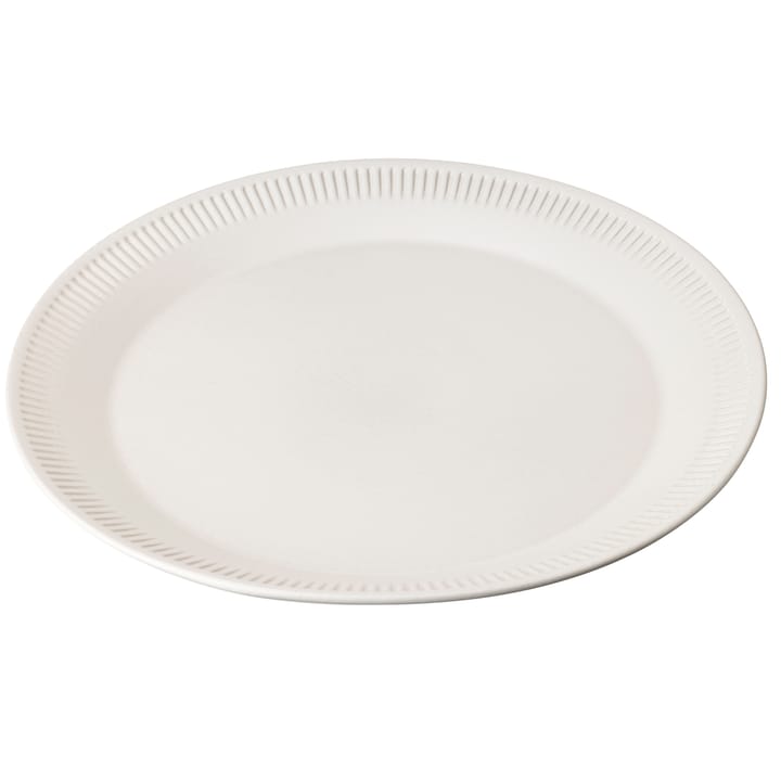 Knabstrup ruokalautanen valkoinen - 27 cm - Knabstrup Keramik