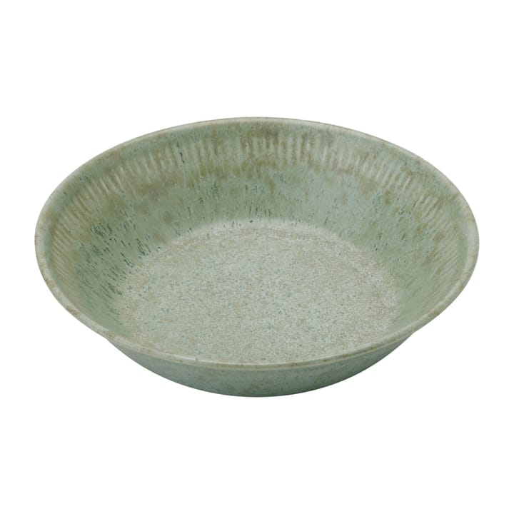 Knabstrup syvä lautanen, oliivinvihreä - 14,5 cm - Knabstrup Keramik