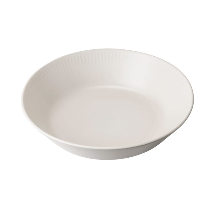 Knabstrup syvä lautanen valkoinen - 18 cm - Knabstrup Keramik