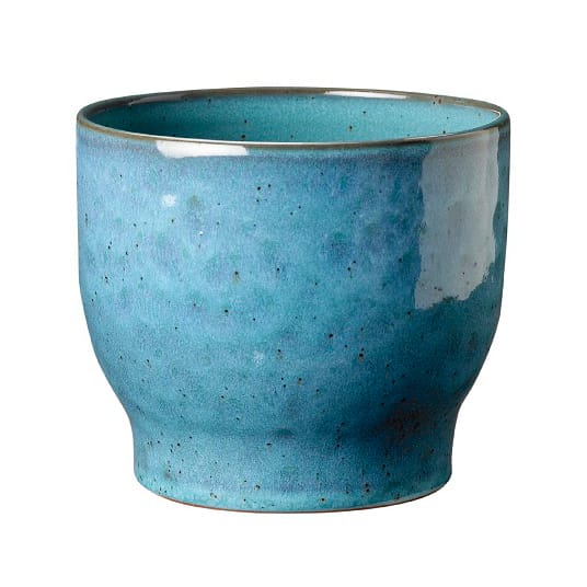 Knabstrup ulkoruukku Ø 14,5 cm - Dusty blue - Knabstrup Keramik