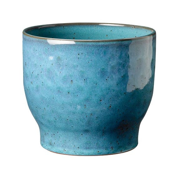 Knabstrup Keramik Knabstrup ulkoruukku 16,5 cm Dusty blue