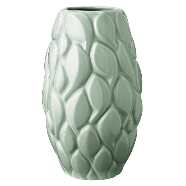 Leaf maljakko 26 cm - Celadon - Knabstrup Keramik