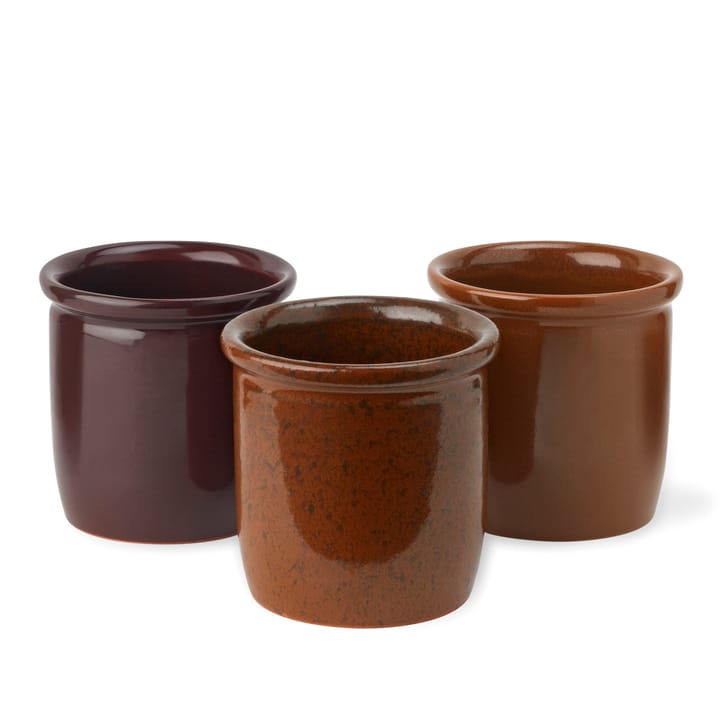 Pickle purkki 3-pakkaus, 3-pakkaus Knabstrup Keramik