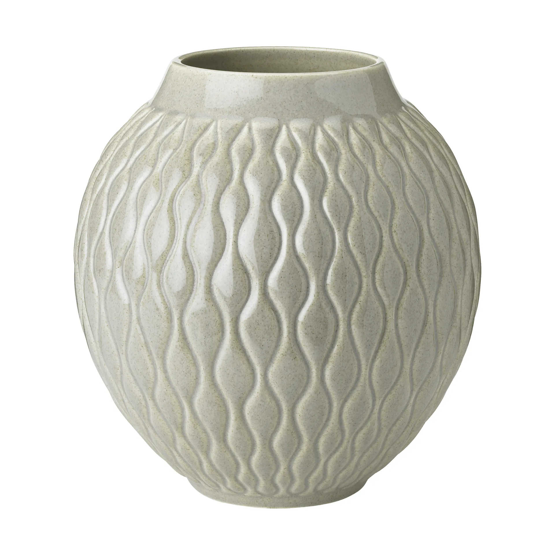 Solum maljakko, Saarni, 24 cm Knabstrup Keramik