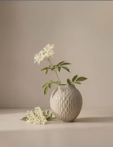 Solum maljakko - Saarni, 24 cm - Knabstrup Keramik