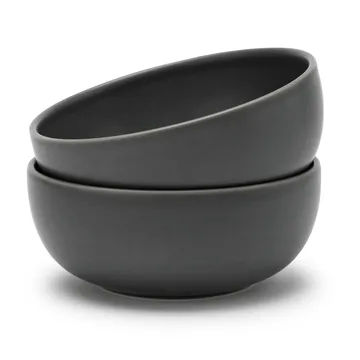 Tavola syvyys lautanen Ø15 cm 2-pack - Harmaa - Knabstrup Keramik