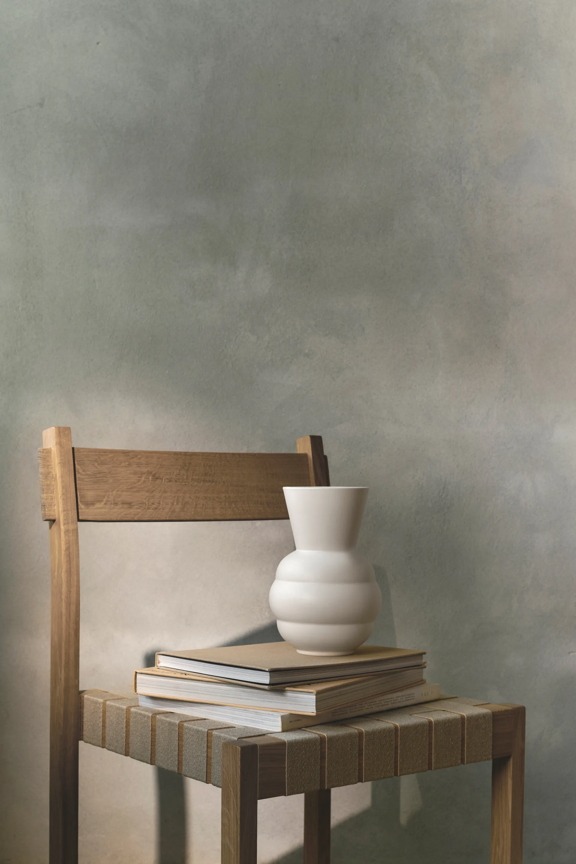 Tortus Archie maljakko No1 21 cm, Valkoinen Knabstrup Keramik