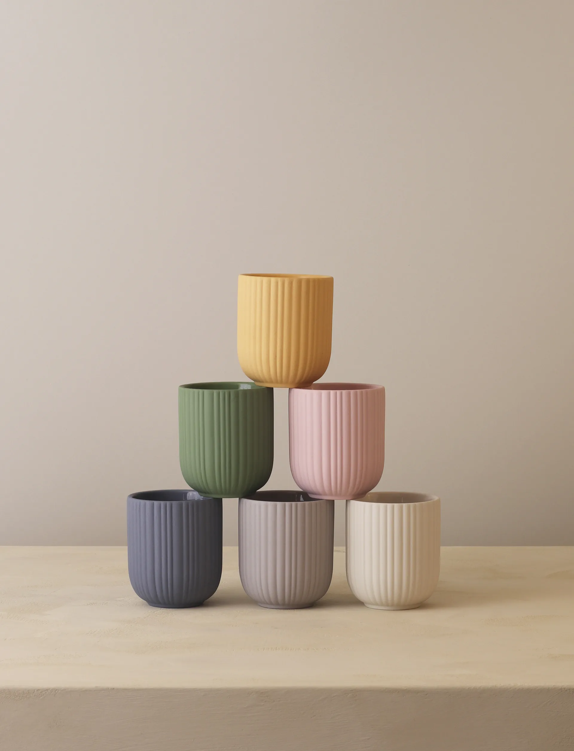 Verda muki 25 cl, Grass green Knabstrup Keramik