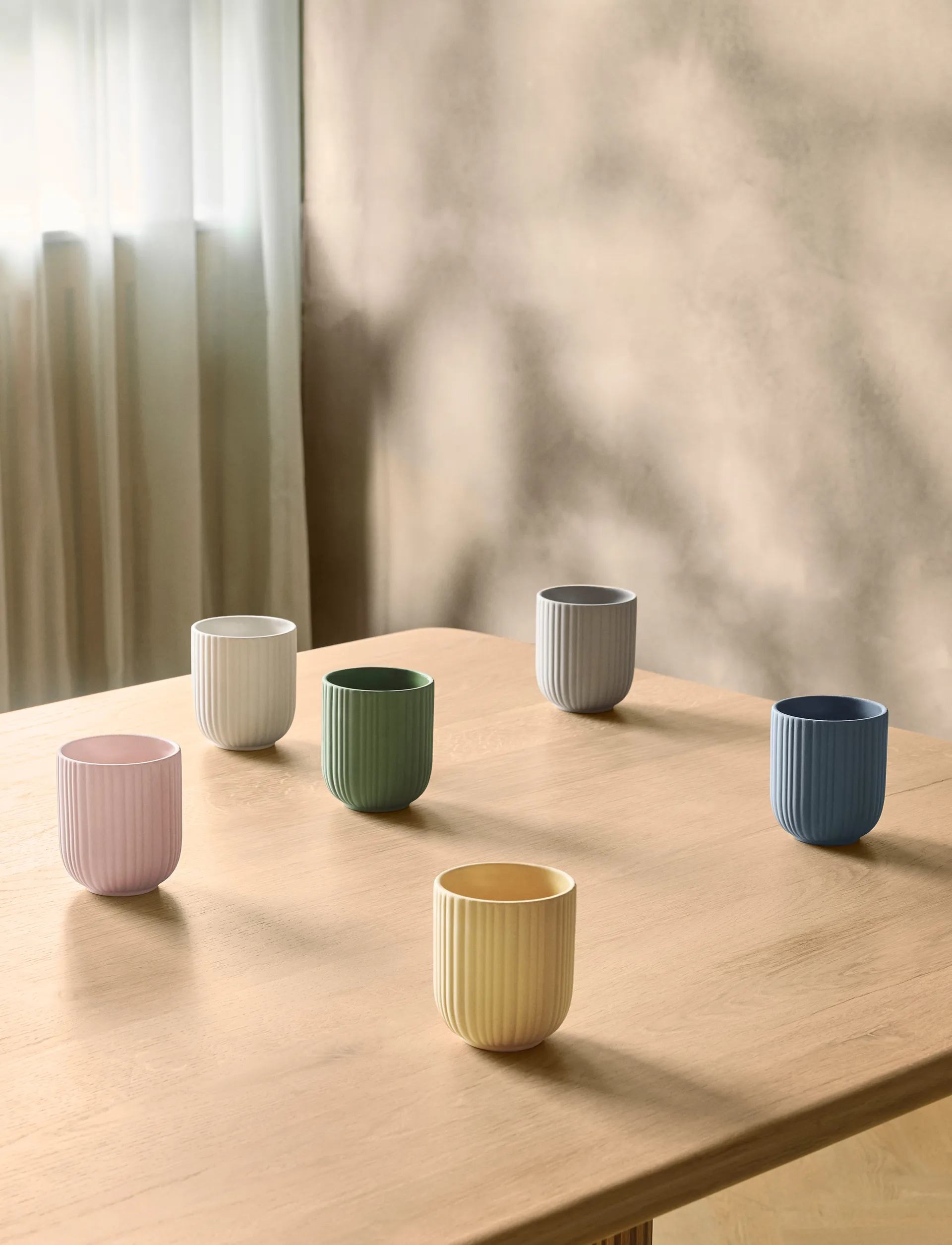 Verda muki 25 cl, Soft orange Knabstrup Keramik