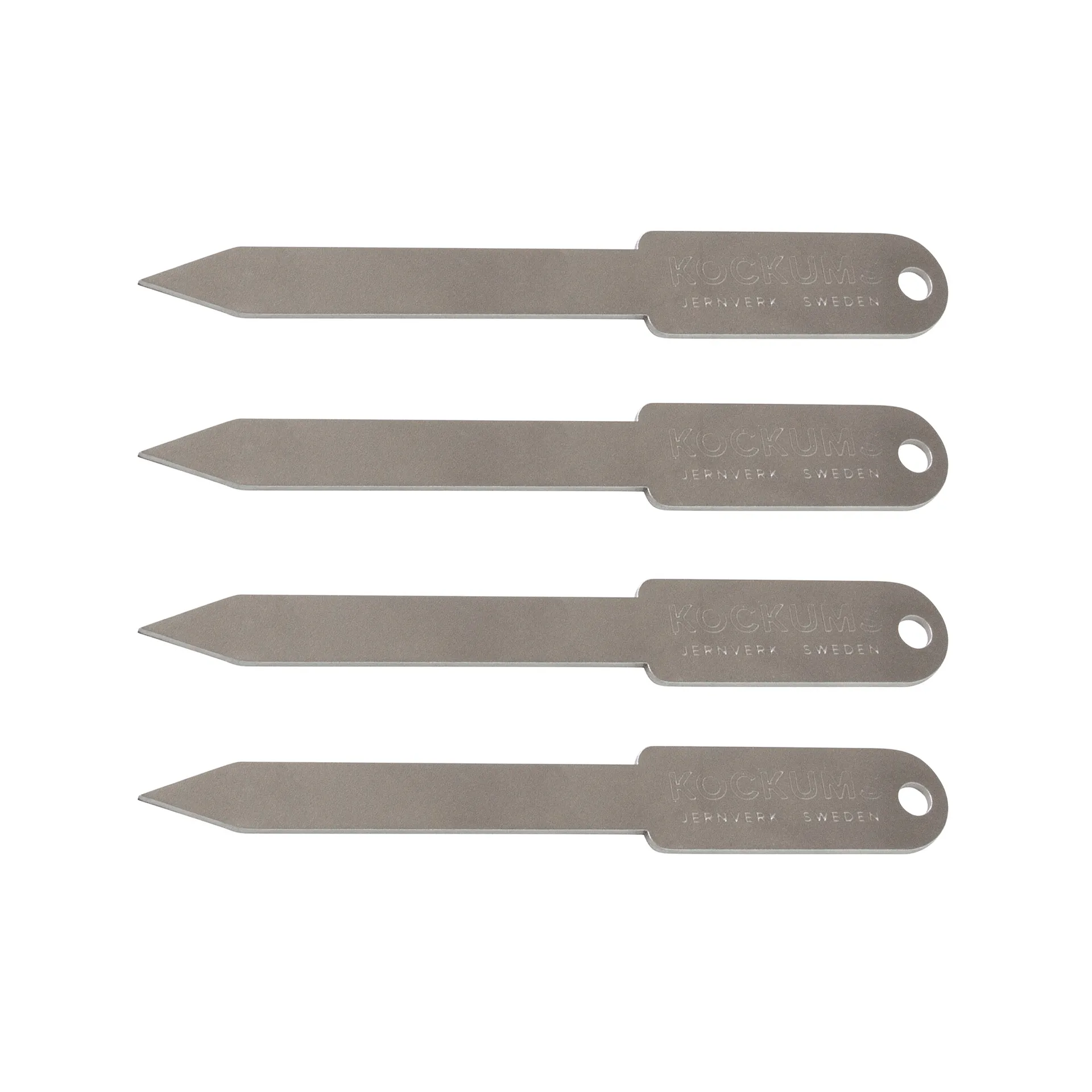 Kockums hampurilaistikut 4-pakkaus, Ruostumaton teräs Kockums Jernverk