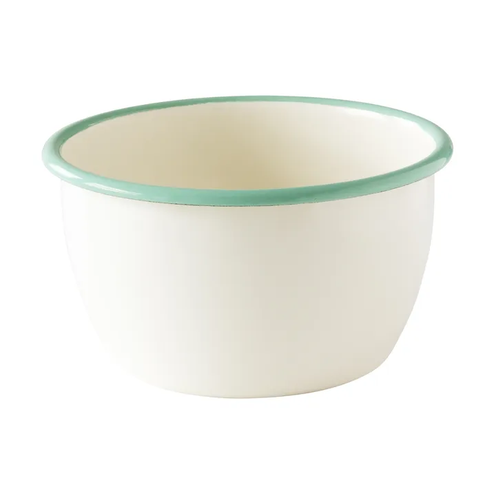 Kockums-kulho - Cream lux-vihreä, Ø14 cm - Kockums Jernverk