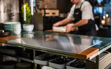 Kockums leivinalusta ruostumatonta terästä - 60×47,5 cm - Kockums Jernverk